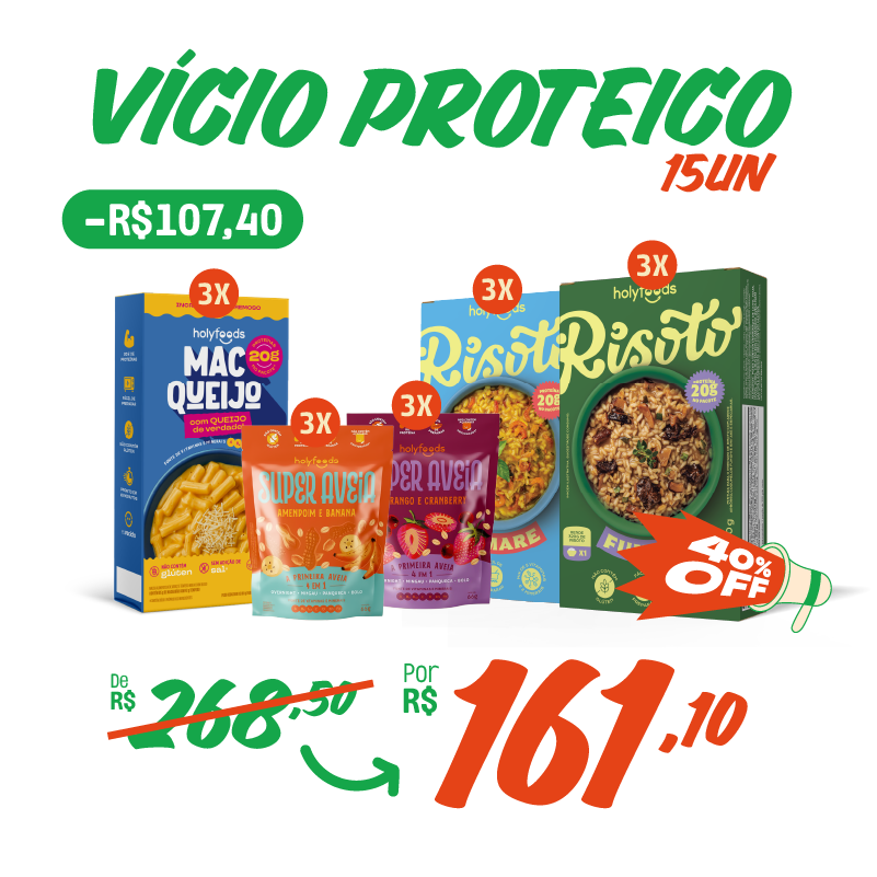 Kit Vício Proteico (40% OFF)