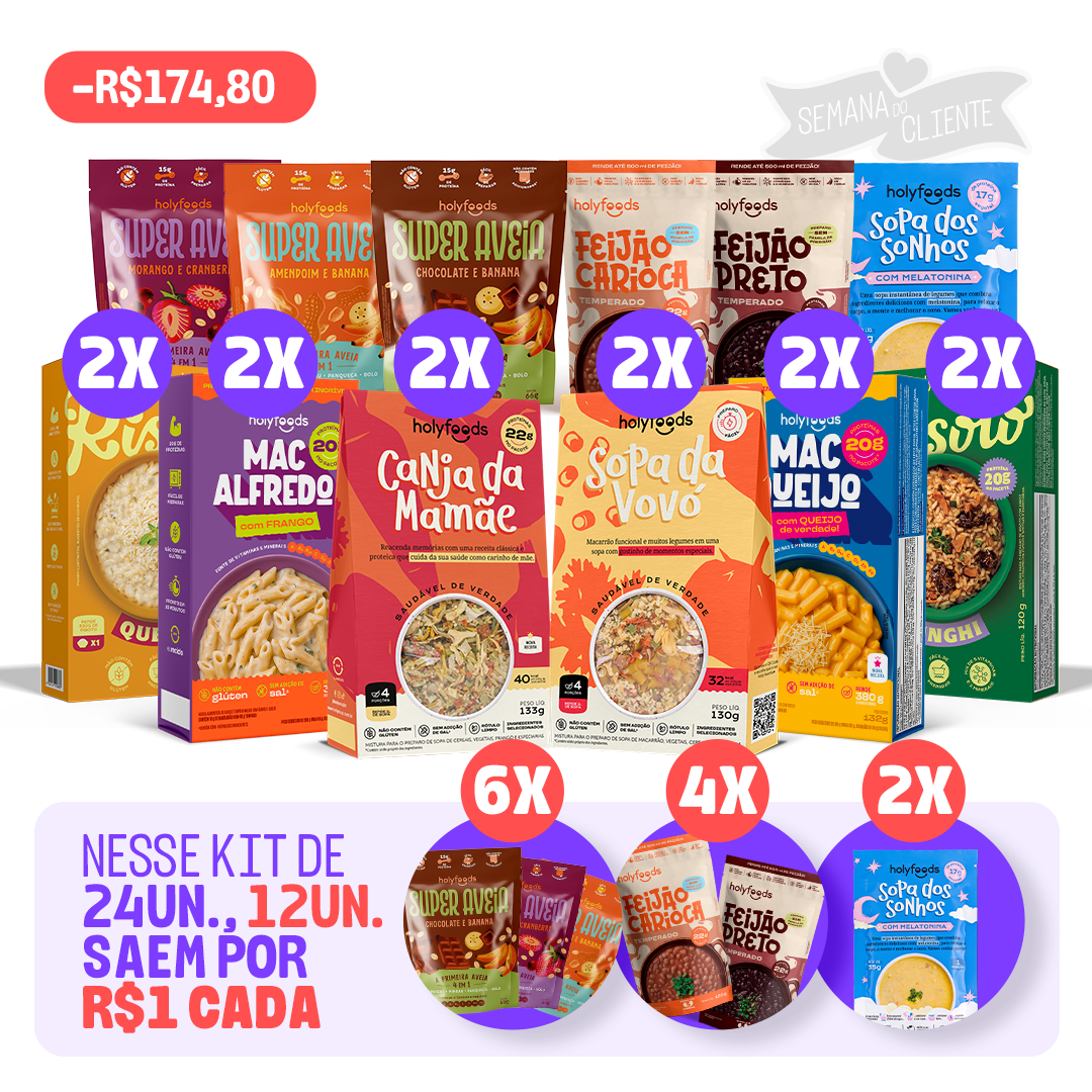 Kit Salva Rotina (24UN)