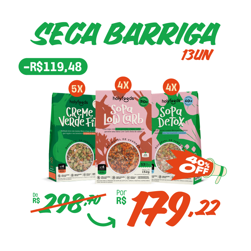 Kit Seca Barriga (40% OFF)