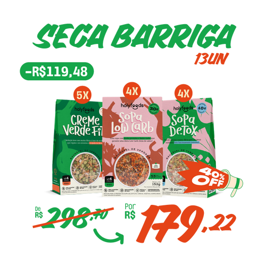 Kit Seca Barriga (40% OFF)