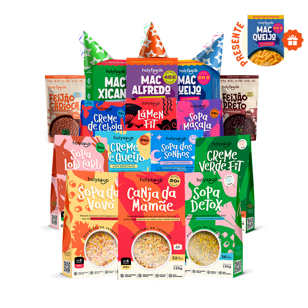 Kit Completo HolyFoods (15UN)