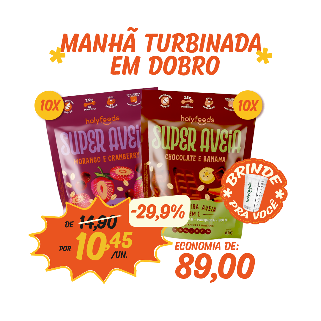 Kit Manhã Turbinada em Dobro (20UN)