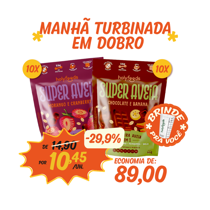 Kit Manhã Turbinada em Dobro (20UN)