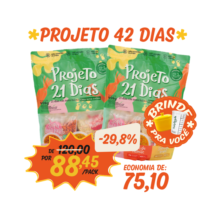 Projeto 21 Dias em Dobro (2 packs)