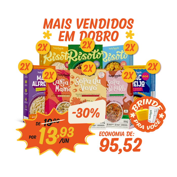 Kit Mais Vendidos em Dobro (16UN)