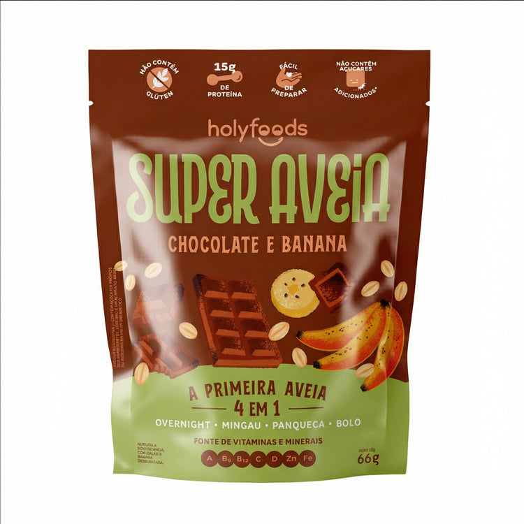 Super Aveia Chocolate c/ Banana 66g