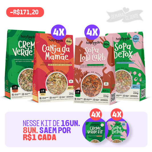 Kit Seca Barriga (16UN)