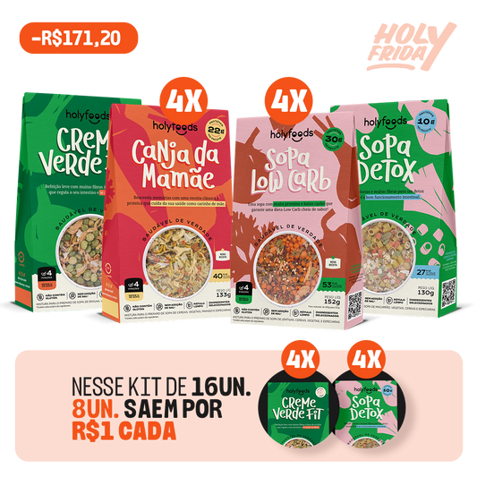 Kit Seca Barriga (16UN)