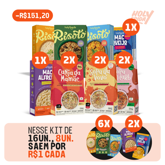 Kit Mais Vendidos (16UN)