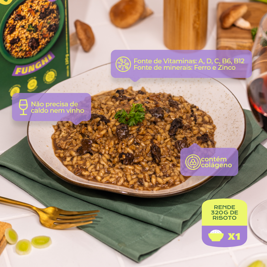 Risoto Funghi HolyFoods