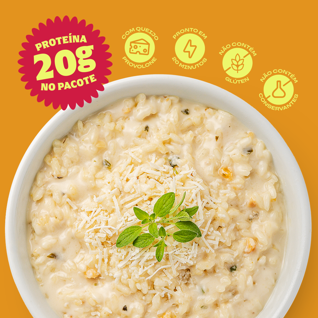 Risoto de Queijo HolyFoods