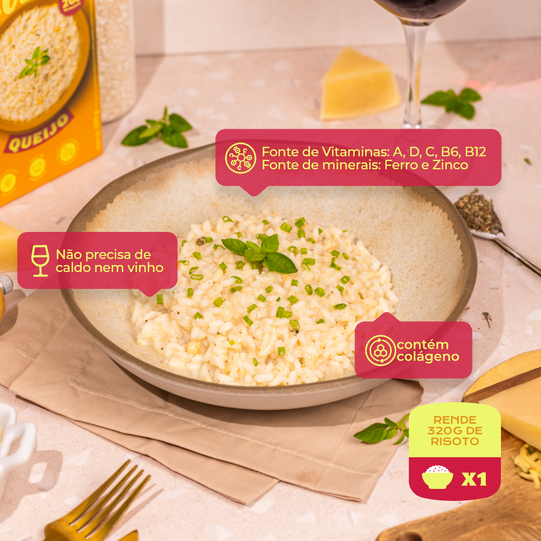 Risoto de Queijo — HolyFoods