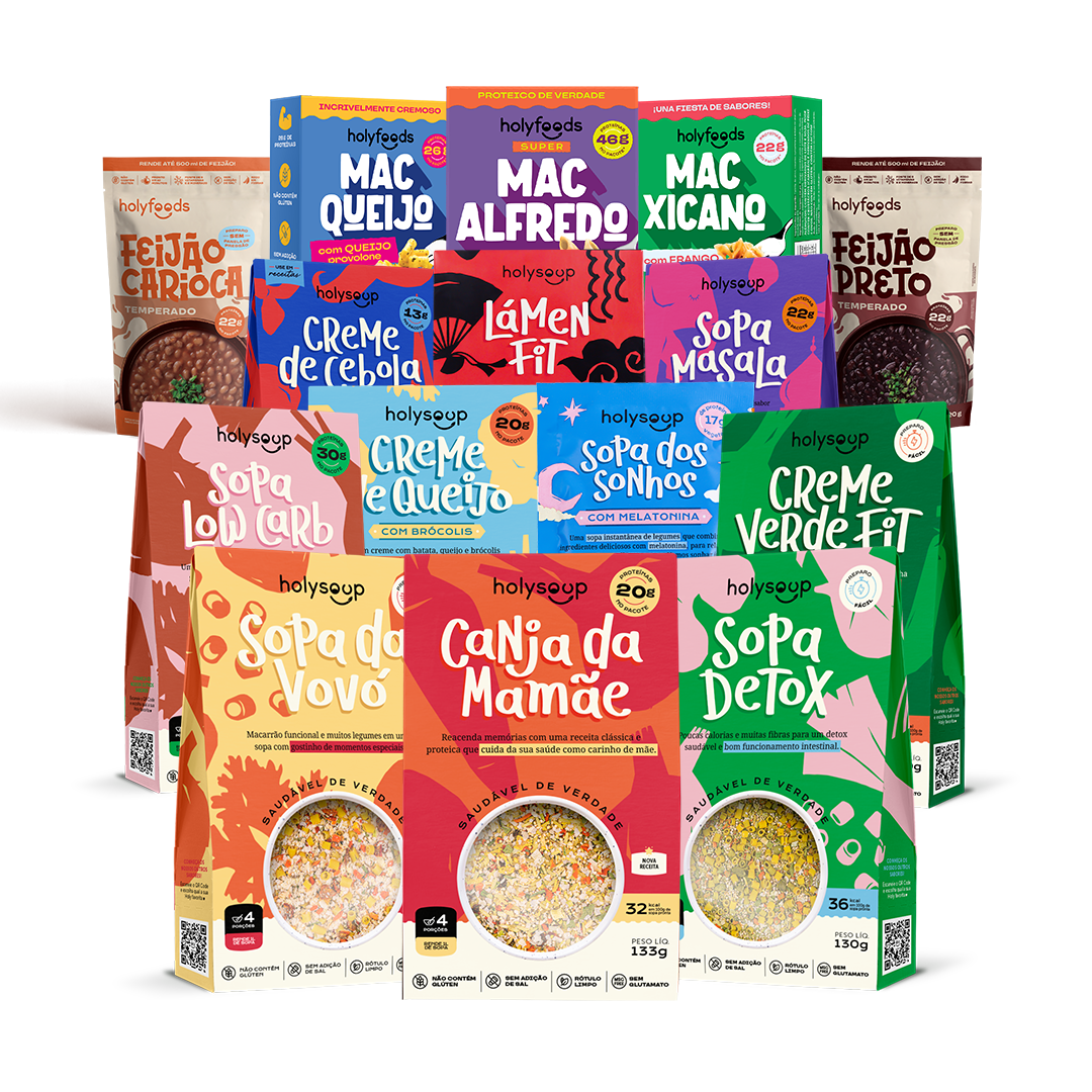 Kit Completo HolyFoods (15UN)
