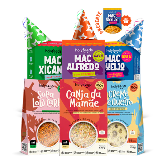 Kit Super Proteico HolyFoods  (6UN)