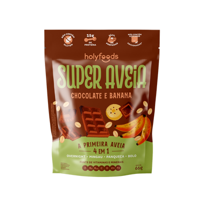 Super Aveia Chocolate e Banana