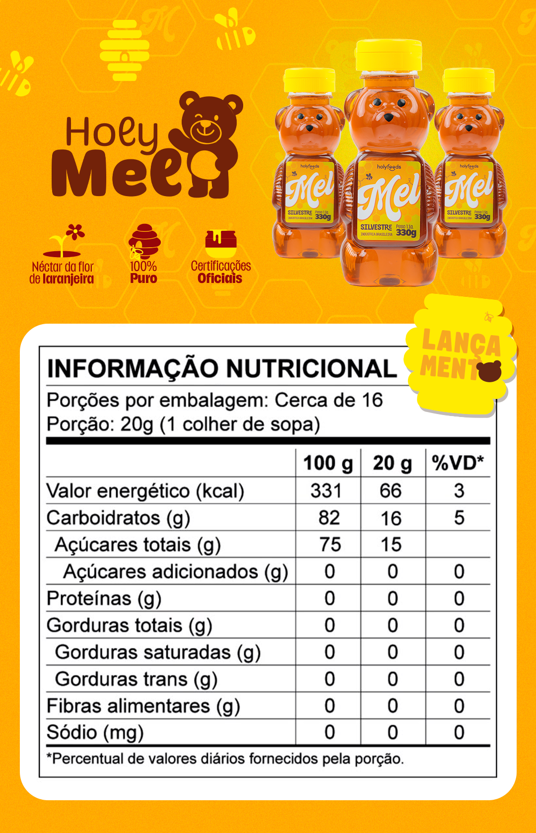 Mel Holy  330g